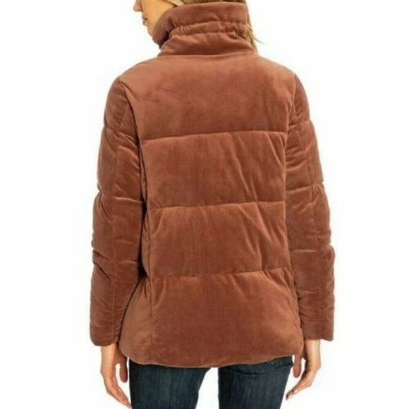 Isaac Mizrahi Ladies' Velvet Puffer Jacket - Picture 2 of 9